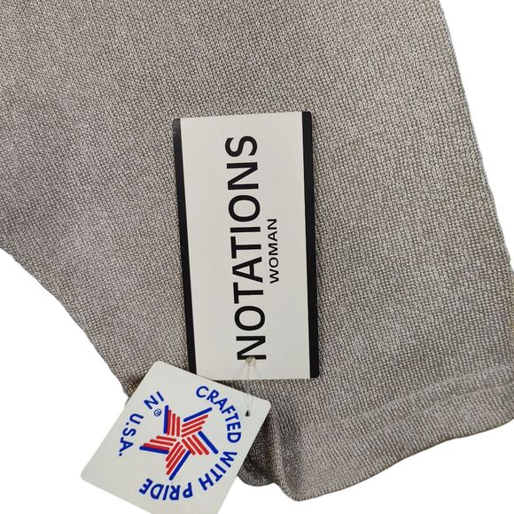 NWT Vintage Notations Textured Blouse Women's Size 2X Made in USA Minimalist - Picture 4 of 9